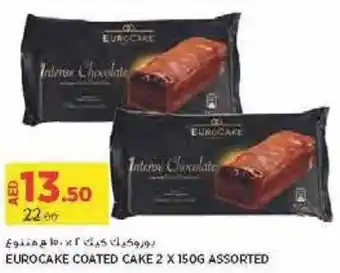 Aswaaq EUROCAKE COATED CAKE 2 X 150G ASSORTED offer