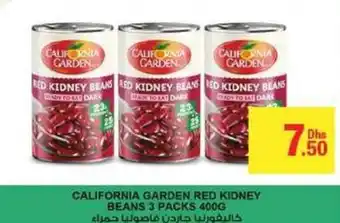 Emirates Co-op CALIFORNIA GARDEN RED KIDNEY BEANS 3 PACKS 400G offer