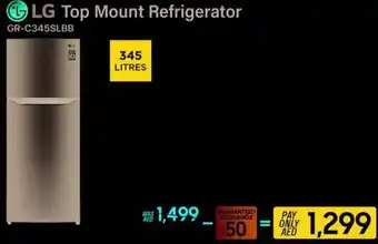 ECity LG Top Mount Refrigerator GR-C345SLBB offer