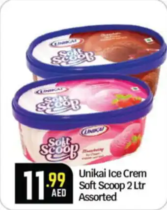 Bigmart Unikai Ice Crem Soft Scoop 2 Ltr Assorted offer