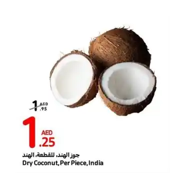 Carrefour Dry Coconut Per Piece offer