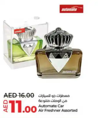 Lulu Hypermarket Automate Car Air Freshner Assorted offer