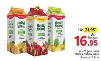 Union Coop Florida Natural Juice Assorted 1.6Ltr offer