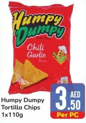 Day To Day Humpy Dumpy Tortilla Chips 1x110g offer