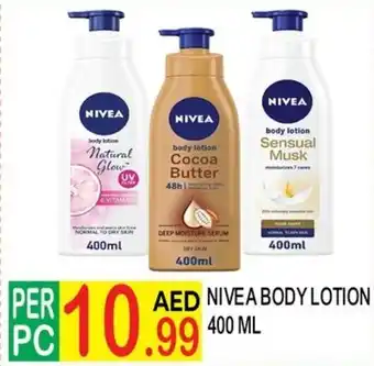 Dream Land Center NIVEA BODY LOTION 400ml offer