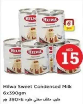 Nesto Hilwa Sweet Condensed Milk 6x390gm offer