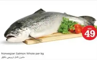 Nesto Norwegian Salmon Whole per kg offer
