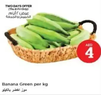 Nesto Banana Green per kg offer