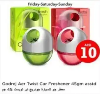 Nesto Godrej Aer Twist Car Freshener 45gm asstd offer