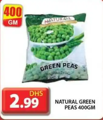 Grand Hyper Market NATURAL GREEN PEAS 400GM offer