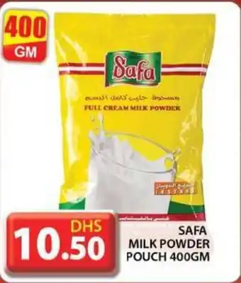 Grand Hyper Market SAFA MILK POWDER POUCH 400GM offer