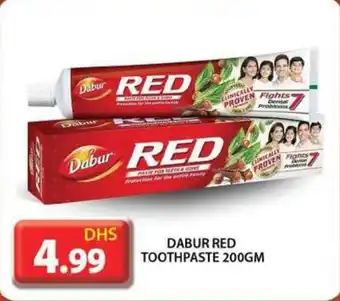 Grand Hyper Market DABUR RED TOOTHPASTE 200GM offer