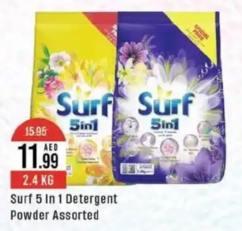 West Zone Supermarket Surf 5 In 1 Detergent Powder Assorted offer