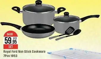 West Zone Supermarket Royal Ford Non Stick Cookware 7Pcs 1953 offer