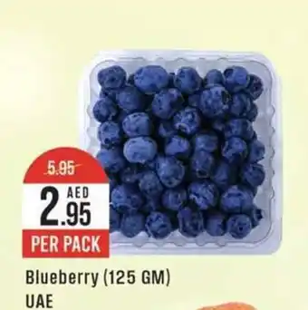 West Zone Supermarket Blueberry 125 GM PER PACK offer