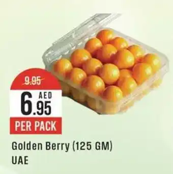 West Zone Supermarket Golden Berry 125 GM PER PACK offer