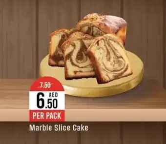 West Zone Supermarket Marble Slice Cake PER PACK offer