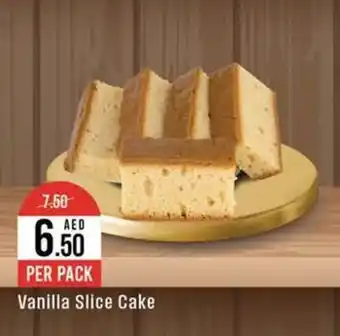 West Zone Supermarket Vanilla Slice Cake PER PACK offer