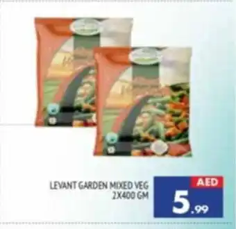 Al Madina LEVANT GARDEN MIXED VEG 2X400 GM offer