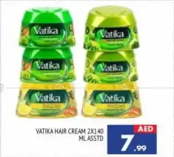 Al Madina VATIKA HAIR CREAM 2 x 140mL Asstd offer