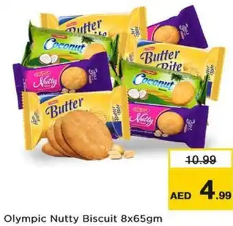 Nesto Olympic Nutty Biscuit 8x65gm offer