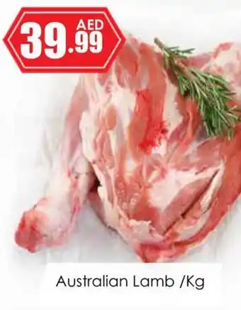 Amber Australian Lamb/Kg offer