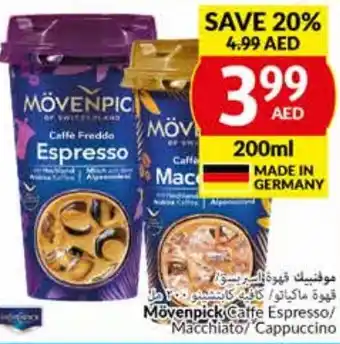 Viva Mövenpick Caffe Espresso/ Macchiato/ Cappuccino 200ml offer