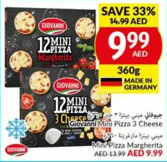 Viva Giovanni Mini Pizza 3 Cheese 360g offer