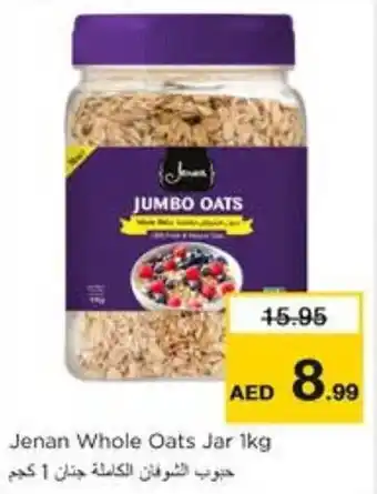 Nesto Jenan Whole Oats Jar 1kg offer