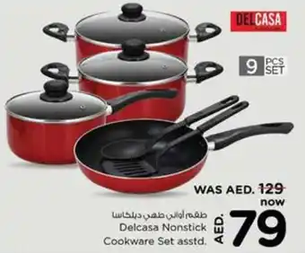 Nesto Delcasa Nonstick Cookware Set asstd offer
