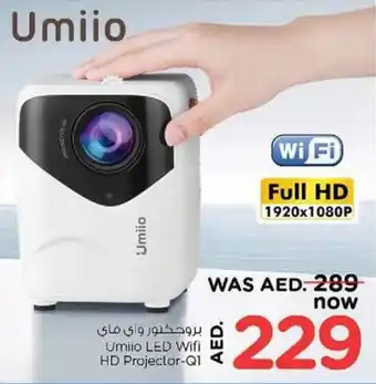 Nesto Umiio LED Wifi HD Projector Q1 offer