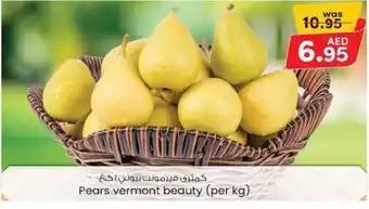 KM Trading Pears vermont beauty per kg offer