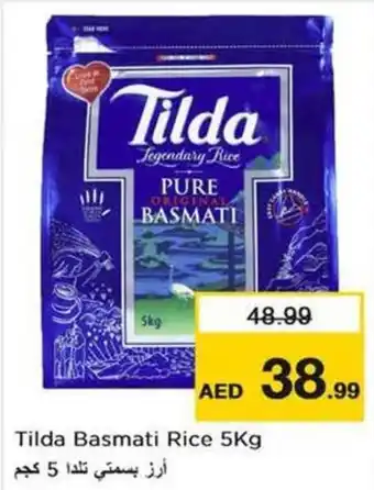 Nesto Tilda Basmati Rice 5kg offer
