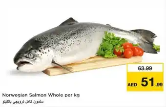 Nesto Norwegian Salmon Whole per kg offer