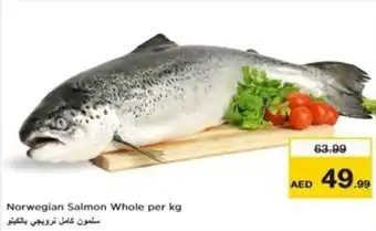 Nesto Norwegian Salmon Whole per kg offer