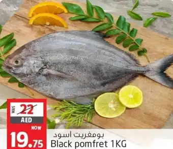 Safari Hypermarket Black pomfret 1KG offer