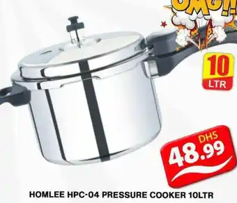 Grand Hyper Market HOMLEE HPC-04 PRESSURE COOKER 10LTR offer