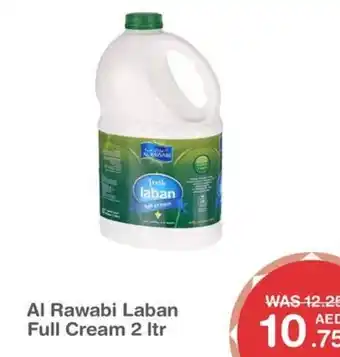 Choithrams Al Rawabi Laban Full Cream 2 ltr offer