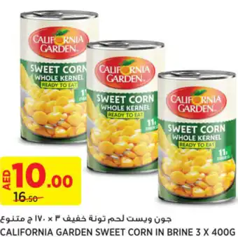 Aswaaq CALIFORNIA GARDEN SWEET CORN IN BRINE 3 X 400G offer