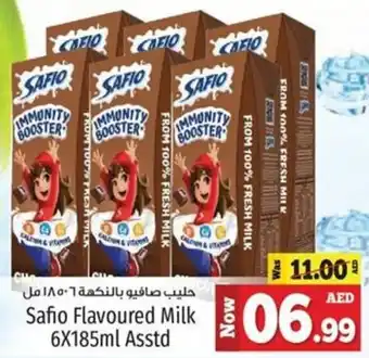 Kenz Hypermarket Safio Flavoured Milk 6 x 185mL Asstd offer