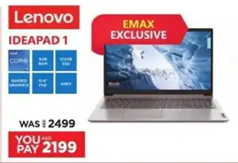 Emax Lenovo IDEAPAD 1 offer