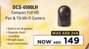 DCS-6500LH Compact Full HD Pan & Tilt Wi-Fi Camera