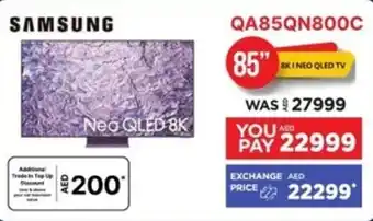 Emax SAMSUNG QA85QN800C offer