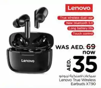 Nesto Lenovo True Wireless Earbuds XT90 offer