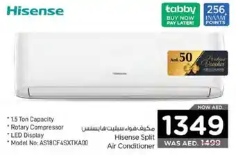 Nesto Hisense Split Air Conditioner offer