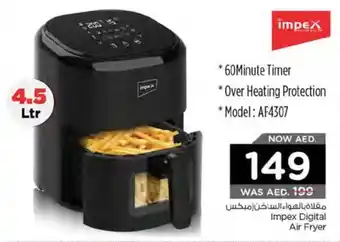 Nesto Impex Digital Air Fryer 4.5ltr offer