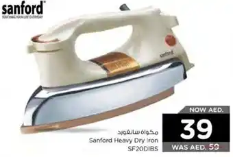 Nesto Sanford Heavy Dry Iron SF20DIBS offer