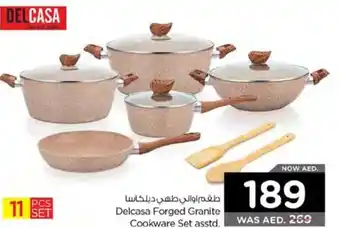 Nesto Delcasa Forged Granite Cookware Set asstd offer