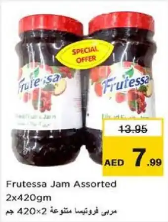 Nesto Frutessa Jam Assorted 2 x 420gm offer