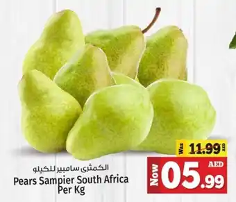 Kenz Hypermarket Pears Sampier Per Kg offer